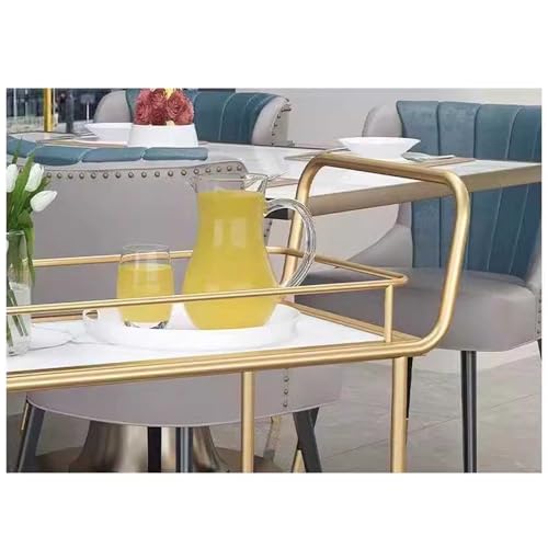 Carrito de bar para servir cocina que soluciona la falta de espacio 4