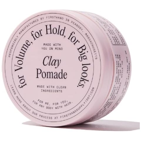 Firsthand Supply Clay Pomade Cover