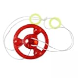 3xRotating Gyro Pulling String Flywheel Hand Pull Rope Flywheel Toy for Birthday Kids, 2 Pcs