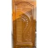 Musa Kazim Wooden Gate Home Front Door with CNC 3D Carving Design ...