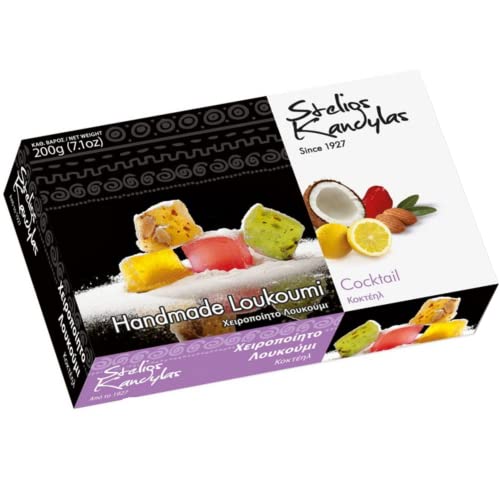Loukoumi Kandylas Griechische Gelee-Flavour 200g (Loukoumi Cocktail) Cover