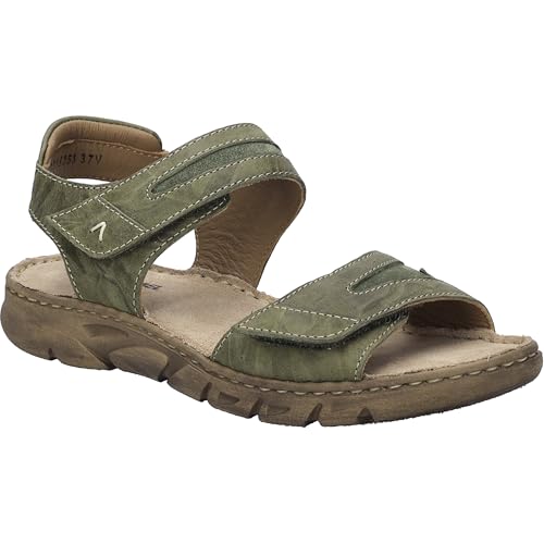 Sandale Brenda 08 Josef Seibel beige en cuir de qualité artisanale