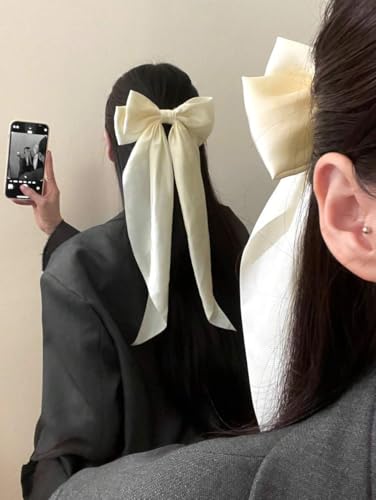 Lazos para el cabello para mujeres, pack de 3 pinzas de moño coquette y clips para niñas 6