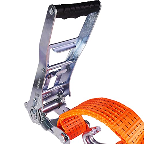 2 Pezzi 5000kg 8m Cinghia di Fissaggio con