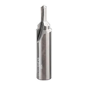 Countersink Slotting Router Bits, #10 Flathead Screw Size, 2 FL, USA Made, Solid Carbide, Great for Making Screw Blocks - US510CS