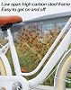 LSQXSS Lightweight adult tricycles,commuter bicycle for men and women,teens bicycle,low step-through frame,dual brakes,tandem bike #1