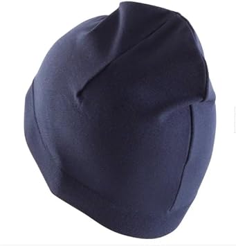 Decathlon Kalenji Running Beanie Lightweight Fleece Lined Skull Cap for Cold Weather Breathable and Quick-Drying Winter Hat for Outdoor Sports New Season Black