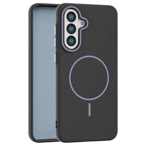 Callyue for Samsung Galaxy A56 Case Black, [Compatible with Magsafe], Soft Non-Slip Shockproof Protective Bumper Cover for Samsung A56