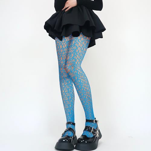 Image of Benefeet Sox Womens Fishnets Girls Fishnet Tights Sexy High Waist Fishnet Stockings Sheer Mesh Hollow Out Pantyhose