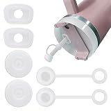DMTINTA Silicone Spill Proof Stopper for stanely Straw Cover for Stanley 40oz 30oz Tumbler Accessori