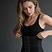 Tressify XL Black Waist Trainer for Men, Waist Trimmer Belly Girdle, Tummy Control