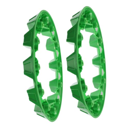 Enjoliveurs de roue pour VTT TOPBATHY : lot de 2 protections de jante étanches en plastique