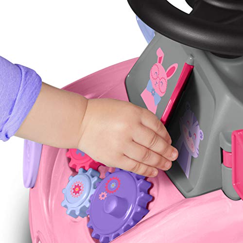 Radio Flyer Creativity Car, Sit To Stand Toddler Ride On Toy, Ages 1-3, Pink Kids Ride On Toy #TOP7