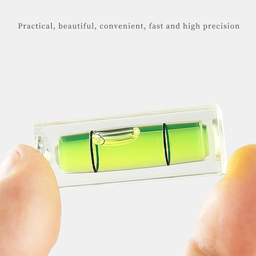 5 Stücke Mini Wasserwaage,15 × 15 × 40 Mm Libelle Wasserwaage,Kleine Wasserwaage,Wasserwaage Klein,Wasserwaage Für Möbel, Stative, Camping, Kameras, Wohnmobi