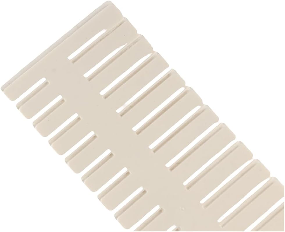 4Pcs Drawer Dividers, Adjustable Plastic Grid Drawer Partition Space-saving Division Organizer DIY Drawer Insert Organizer Separators for for Socks Underwear Makeup Cosmetic Clothes