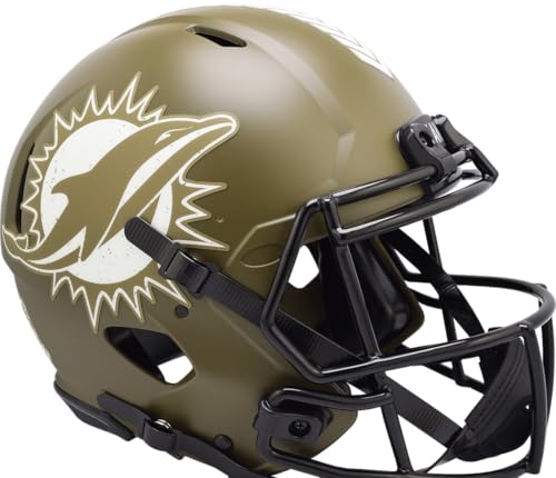 Casque Riddell Miami Dolphins Salute to Service objet de collection premium