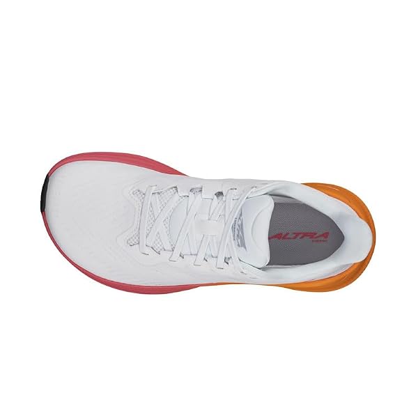 ALTRA Women's Experience Flow 2 Road Running Shoe, White/Orange, 8 by ALTRA - Used condition - Image 4