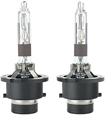 Bright White 5000K D2R HID Bulbs 35W Car HID Xenon Headlights Replacement Bulbs (2pcs)…
