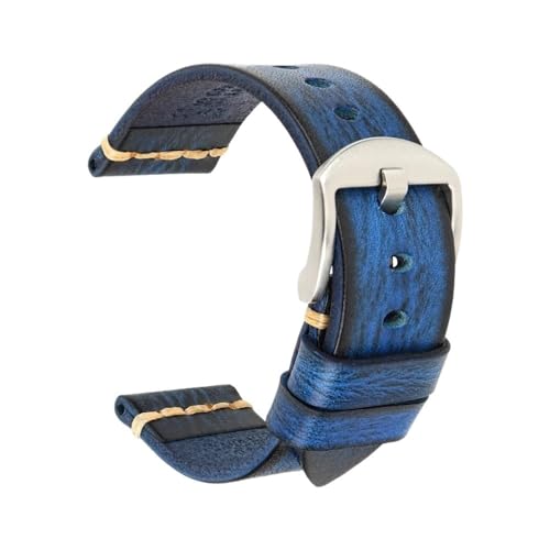 Correa vintage de cuero vacuno para personalizar tu reloj Seiko en el día a día