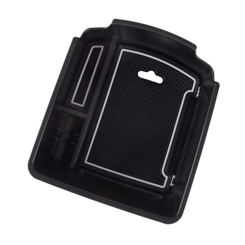 Boîte rangement accoudoir pour KIA Seltos 2019-2023 plateau console centrale noir