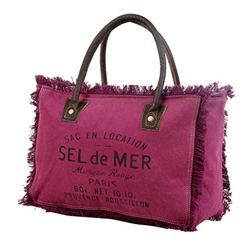 Myra Bag At Ease Small Bag Upcycled Cotton & Leather S-28762