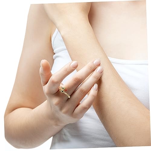 GALPADA 3 Peças Anel De Abraço Anéis De Moda Presente De Casal Presente De Menina Adolescente Presen