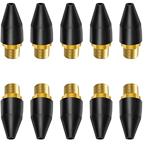 10 Pcs Rubber Air Tool For Air Nozzle Tip, Blow Gun Rubber Tip For Air Tool, Parts Air Nozzle For Air Blow Guns Tool For Air Tool Parts & Accessories Air Blow Guns Tool Black Cover