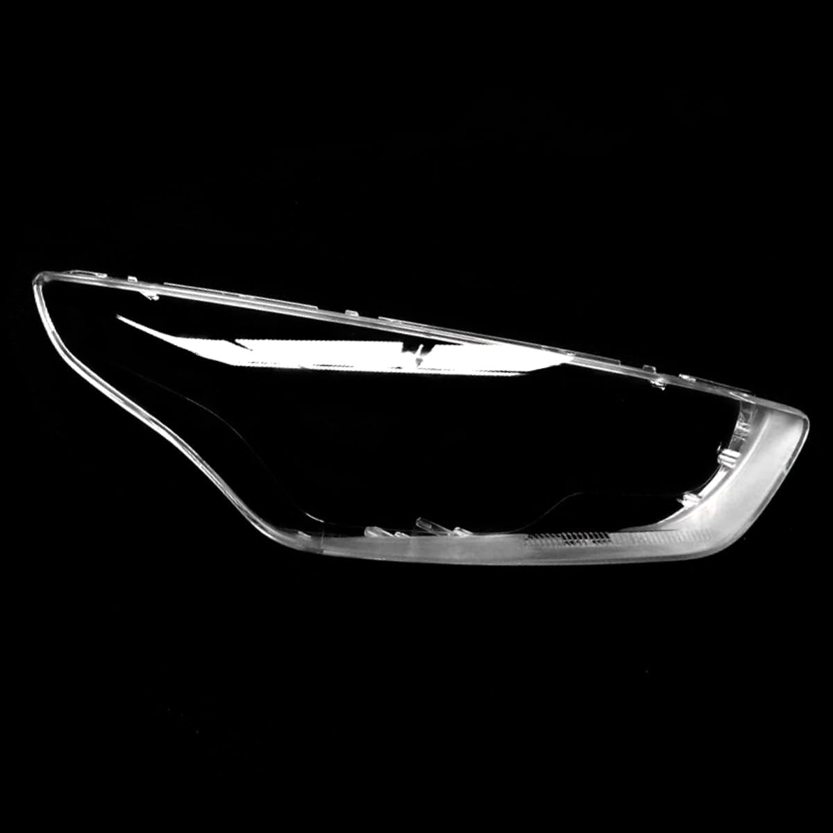 Transparent Automotive Headlight Covers Shell,Car Headlight Lens Cover Shell,Auto Headlamp Shell,for Escort 2015-2018,Right