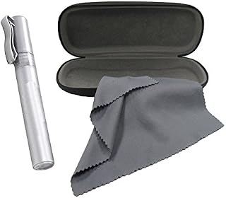 Sunglasses And Eye Glasses Case Hard Shell + Microfiber Cloth + Lens Cleaner