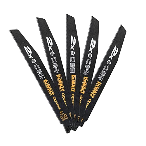 DeWalt DT2308L-QZ - Hoja de sierra sable bi-metal Extreme 2X de demolición 228mm - 1 mm