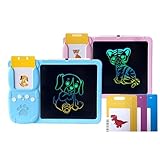 [lalarimi]【知育 液晶タブレット】子供用お絵かきボード 創造力を刺激 学習遊びに最適 4 6歳クリスマスプレゼント ピンク ベトナム語バイリンガル単語510コンテンツ