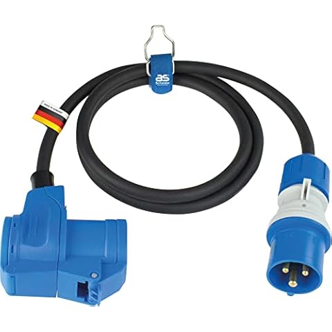 as - Schwabe 1.5m Camping Extension Cable 230V Cover