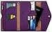 Travelambo Rfid Blocking Passport Holder Wallet & Travel Wallet Envelope (purple)