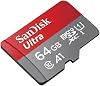 Tarjeta microSD SanDisk Ultra 64GB, 140MB/s 3