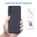 JETech Slim Fit Case for Samsung Galaxy S21 5G 6.2-Inch, Thin Phone Cover with Shock-Absorption and Carbon Fiber Design (Blue Gray)