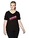 Fit for Me by Fruit of the Loom Women's Plus Size Graphic T-Shirt, Black, 1X