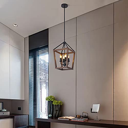 Chandelier E14 Nordic Iron Art pour remplacer un eclairage terne - 6