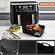 CNMTCCO Airfryer Silikonform 2 Stück Airfryer Zubehör für Ninja Foodi Max Dual Zone AF300EU AF400EU 9.5L, Airfryer Silikonform Silikoneinsatz für SL400EU Double Stack XL Heißluftfritteuse