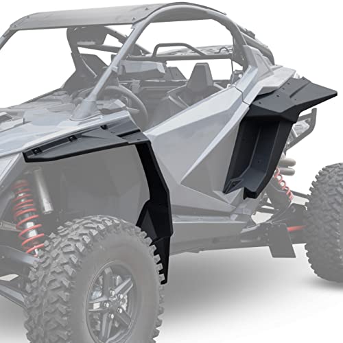 SAUTVS XXL Fender Flares for Polaris RZR PRO XP/PRO R/RZR Turbo R 2020-2024 Accessories Front & Rear Full Coverage Fender Flares Mud Flaps Mud Guards (Replace #2884685)