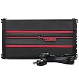 DS18 CANDY-XXL1B Amplifier in Black - Class D, Monoblock, 3000 Watts Max, Digital, 1/2/4 Ohm, with Remote Subwoofer Level Controller - Compact Mini Amplifier for Speakers in Car Audio System