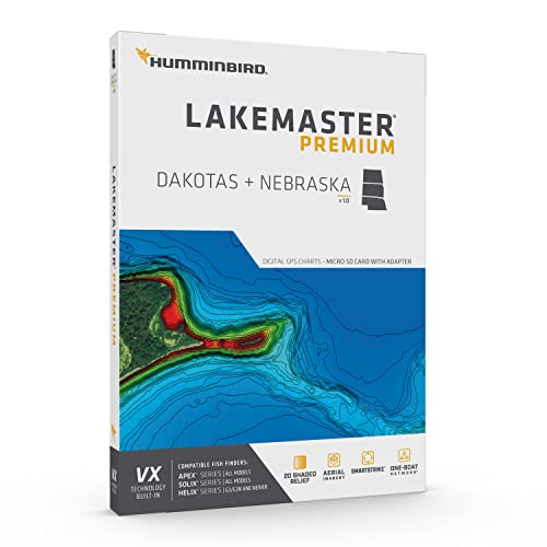 Image of Humminbird LakeMaster Premium Map SD Card for Fish Finders