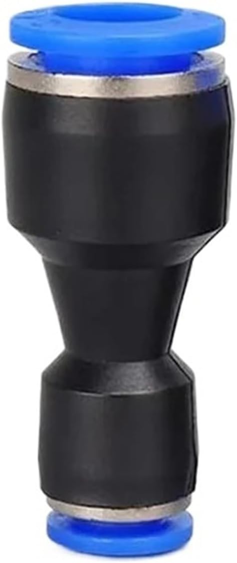 Pneumatic Push-in Straight Reducer Fitting, Air Hose Tube Connector | Hose Fitting(100 PCS)