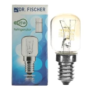 Masterpart Lamp 25W Bulb E14 to Fit Bosch, Neff, Siemens Refrigerators