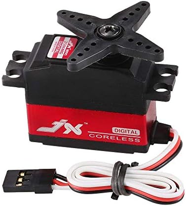 JX PDI-2506MG 6.6KG servo 25g Metal Gear digital Coreless motor for 1/16 scale steering WLtoys 12428 RC car 450 500 Helicopter Fixed wing Tower Hobbies Slow Ride 3D airplane
