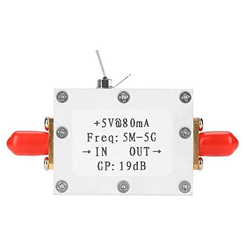 5M-5GHz Amplificateur RF Amplificateur de signal RF large bande Gagnez 19dB @ 2G Amplification à large bande, Autres composants électroniques Cover