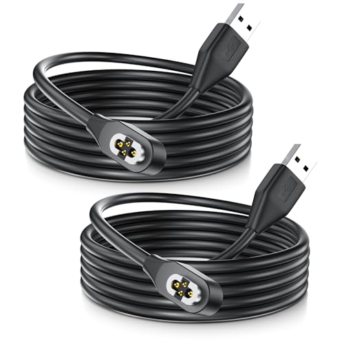 Shokz OpenSwim Pro�p4�s�����C�[�d�P�[�u�� (2�p�b�N) USB�[�d�P�[�u�� AfterShokz S710 ���`���w�b�h�t�H���Ή� Shokz�[�d�P�[�u�� �t�@�C���]�����T�|�[�g (3.3�t�B�[�g/1m)