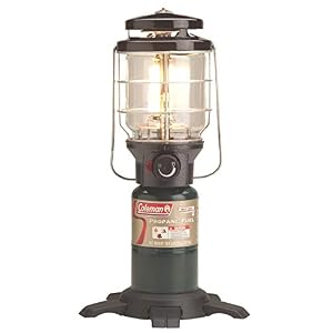 Coleman Northstar 1500 Lumens Gas Lantern with Matchless Lighting, Folding Propane Lantern with Mantles & Globe for Camping, Power Outage, Outdoor Lighting, & More