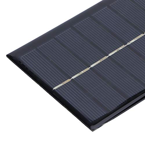 2.5W 9V Mini Kleines Solarpanel-Modul, Polysilizium DIY Solar-Ladebrett Solarpanel, Lichtdurchlässigkeit Poly-Silizium-Solarpanel für zu Hause