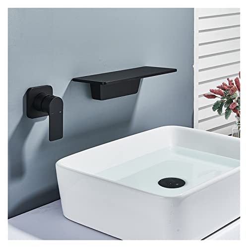 Robinet cascade de salle de bain mural pour vasque moderne