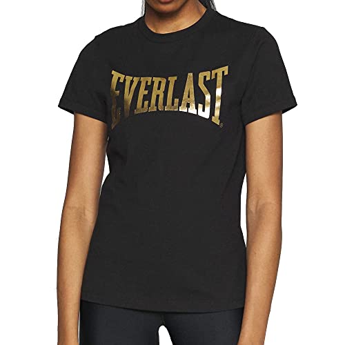 Everlast Lawrence 2 W T-Shirt, Noir, M Femme